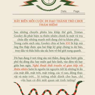 Nghe Thuat That Truyen Ve Giao Tiep Voi Thien Nhien 2020 Tristan Gooley 692ebe7542253