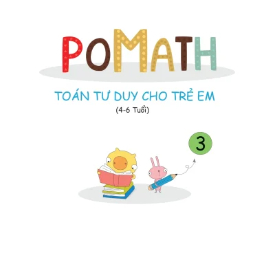 Pomath Toan Tu Duy Cho Tre Em 4 6 Tuoi Tap 3 2018 Pgs Ts Chu Cam Tho 69300ac6403b8
