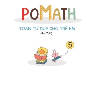 Pomath Toan Tu Duy Cho Tre Em 4 6 Tuoi Tap 5 2018 Pgs Ts Chu Cam Tho 69300aae9cbe9
