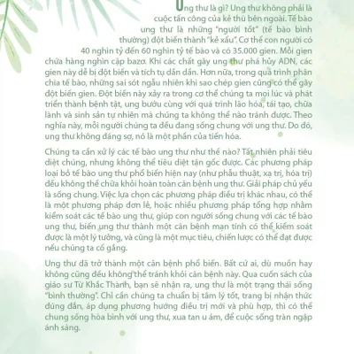 Song Chung Voi Ung Thu 2020 Tu Khac Thanh 694cd2d5b1402
