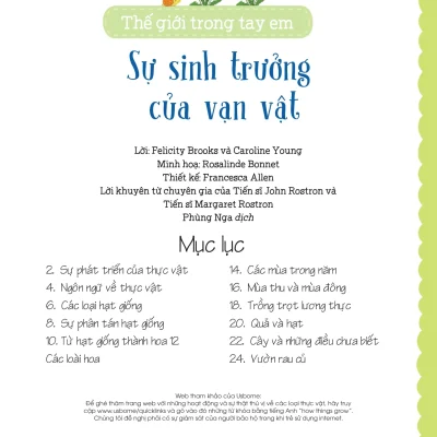 The Gioi Trong Tay Em Su Sinh Truong Cua Van Vat 2019 Felicity Brooks Mar Ferrero Francesca Allen 692e574033408