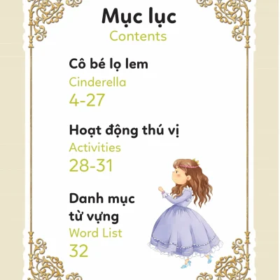 Truyen Co Tich Noi Tieng Song Ngu Viet Anh Cinderella Co Be Lo Lem 2021 Shu Hua Huang Chia Fen Her Truong Nghia Van 694c8d64b6324