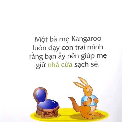 Truyen Tranh Song Ngu Viet Anh Cho Be A Clean And Tidy Kangaroo Ban Kangaroo Sach Se Gon Gang 2020 Sirilak Rattanasuwaj Kannawan Pannawan 692e5014103f1