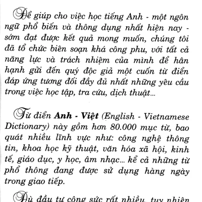 Tu Dien Anh Viet 80.000 Tu 2020 Viet Fame 692ec4eb940b2