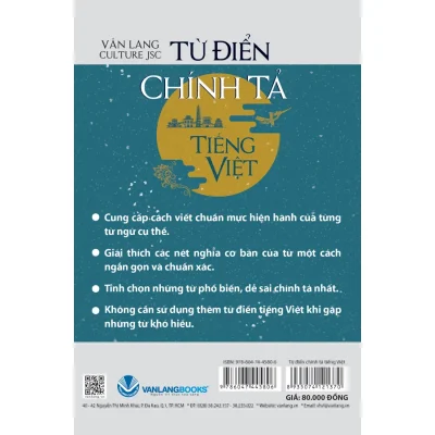 Tu Dien Chinh Ta Tieng Viet Tac Pham Duoc Vien Ngon Ngu Hoc Tham Dinh 2020 Van Lang Culture Jsc 694fa261efb60