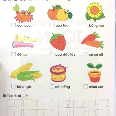 Tu Sach Be Vao Lop 1 Be Vui Hoc Toan Danh Cho Tre Mau Giao 5 6 Tuoi 2020 Le Tue Minh Le Thu Ngoc 69300f4893fb3