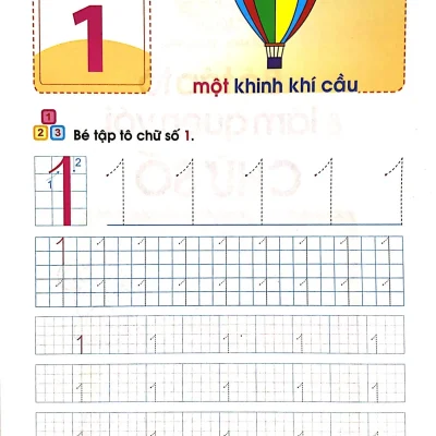 Tu Sach Be Vao Lop Mot Be Tap To Va Lam Quen Voi Chu So 2019 Le Tue Minh Le Thu Ngoc 692ff664145b0