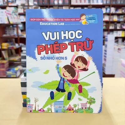 Vui Học Phép Trừ (Số Nhỏ Hơn 5) – Tư Duy Toán Học Hàn Quốc (2021) – Education Lab