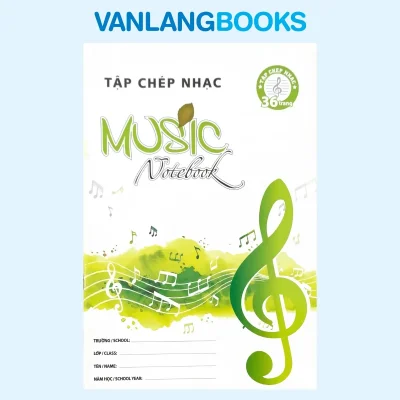 Tập Chép Nhạc (Màu Xanh Lá) – Nhà Sách Văn Lang