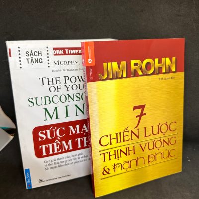 [Phiên Chợ Sách Cũ] 7 Chiến Lược Thịnh Vượng & Hạnh Phúc, 2019 – Jim Rohn H1004-SBM