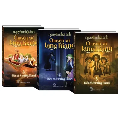 Bộ Sách Chuyện Xứ Lang Biang - Phần 2 - Biến Cố Ở Trường Đămrii - Khổ Bỏ Túi (Bộ 3 Cuốn) (2026) - Nguyễn Nhật Ánh