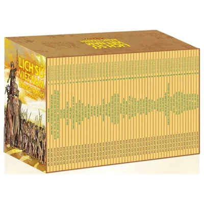 Boxset Lịch Sử Việt Nam Bằng Tranh Trọn Bộ (Hộp 56 Cuốn) (2026) - Trần Bạch Đằng