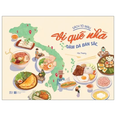 Sách Tô Màu - Vị Quê Nhà - Đậm Đà Bản Sắc (2026) - Mộc Thương