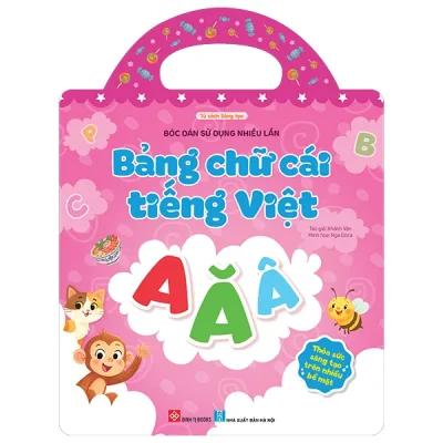 Bóc Dán Sử Dụng Nhiều Lần - Bảng Chữ Cái Tiếng Việt (2025) - Khánh Vân