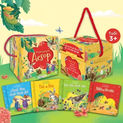 Boxset Truyện Ngụ Ngôn Aesop (Hộp 4 Cuốn) (2026) - Aesop, Minh Thư