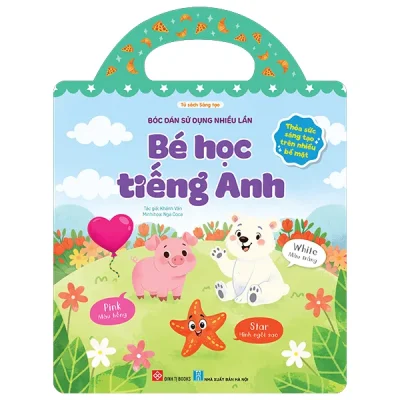 Bóc Dán Sử Dụng Nhiều Lần - Bé Học Tiếng Anh (2025) - Khánh Vân