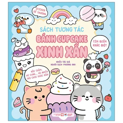 Sách Tương Tác - Bánh Cupcake Xinh Xắn (2026) - Nhiều Tác Giả
