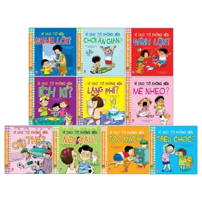 Bộ Sách Để Em Luôn Ngoan Ngoãn (Bộ 10 Cuốn) (2026) - Nguyễn Kim Duẩn, Tuệ Linh, Trang Rose, Hằng Nga
