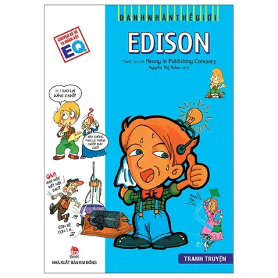 Danh Nhân Thế Giới - Edison (2022) - Neung In Publishing Company