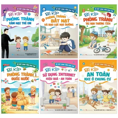 Bộ Sách Bí Kíp Sinh Tồn Cho Trẻ (Bộ 6 Cuốn) (2025) - ThS Nguyễn Thị Bắc Thái, Hoàng Thùy