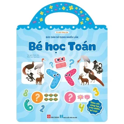 Bóc Dán Sử Dụng Nhiều Lần - Bé Học Toán (2025) - Khánh Vân
