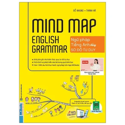 Mindmap English Grammar - Ngữ Pháp Tiếng Anh Bằng Sơ Đồ Tư Duy - Kèm Khóa Học Online (2026) - Đỗ Nhung, Thanh Hà