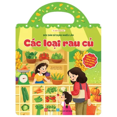 Bóc Dán Sử Dụng Nhiều Lần - Các Loại Rau Củ (2025) - Khánh Vân