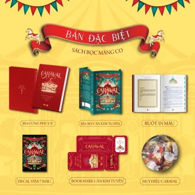 Caraval - Bản Đặc Biệt - Bìa Cứng (2026) - Stephanie Garber