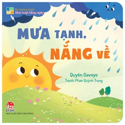 Bé Thông Minh - Sinh Hoạt Hằng Ngày - Mưa Tạnh, Nắng Về - Bìa Cứng (2026) - Quyên Gavoye, Phan Quỳnh Trang
