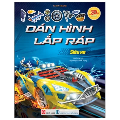 Dán Hình Lắp Ráp - Siêu Xe (2025) - Nhiều Tác Giả