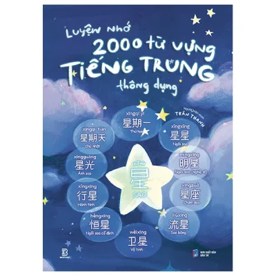 Luyện Nhớ 2000 Từ Vựng Tiếng Trung Thông Dụng (2026) - Trần Thanh