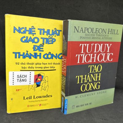 [Phiên Chợ Sách Cũ] Tư Duy Tích Cực Tạo Thành Công, Mới 80% (Có highlight, Trang đầu ghi chữ, bìa rách nhẹ) + Tặng sách, 2011 - Napoleon Hill, W. Clement Stone H1604-SBM-3